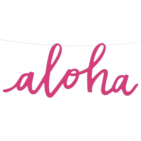 Hawaii letterslinger Aloha 47 cm