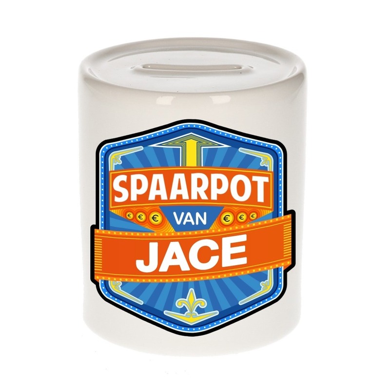 Kinder cadeau spaarpot voor een Jace