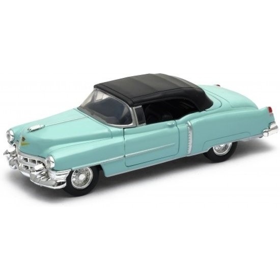 Modelauto Cadillac Eldorado groen gesloten cabrio 1953 1:34