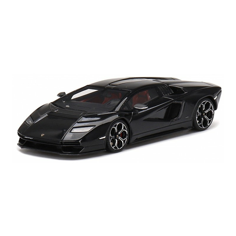 Modelauto/speelgoedauto Lamborghini Countach - zwart - schaal 1:18/27 x 11 x 6 cm