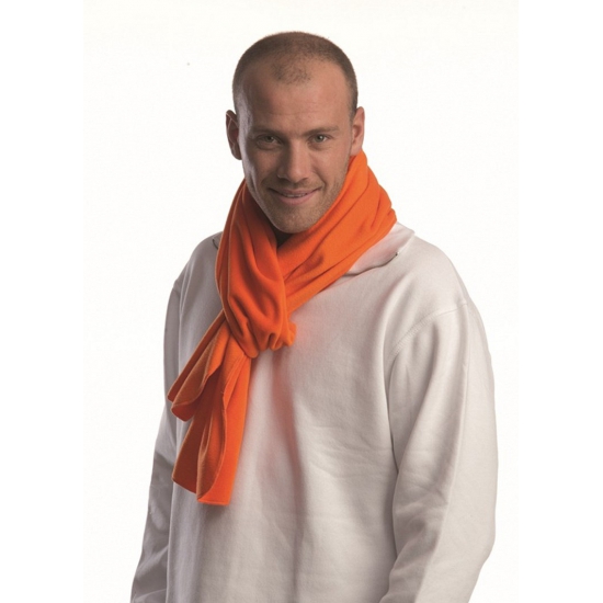 Oranje sjaals