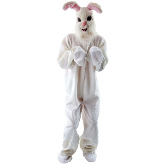 Pluche konijn kostuum voor volwassenen