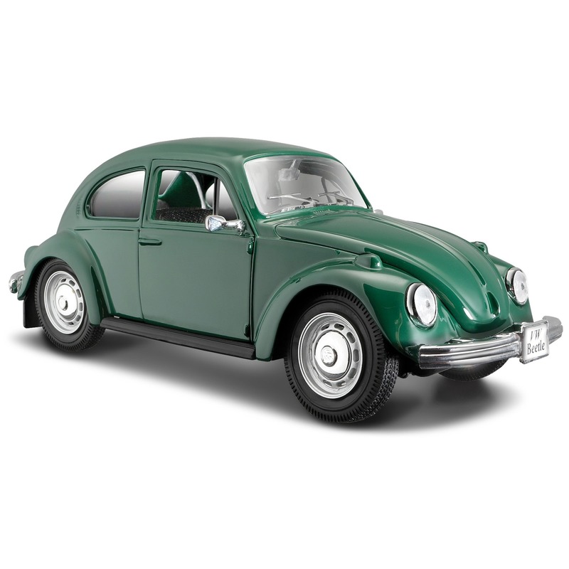 Speelgoed auto Volkswagen Kever groen 1:24