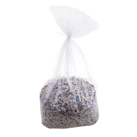 Gerecyclede confetti zak van 10 kilo