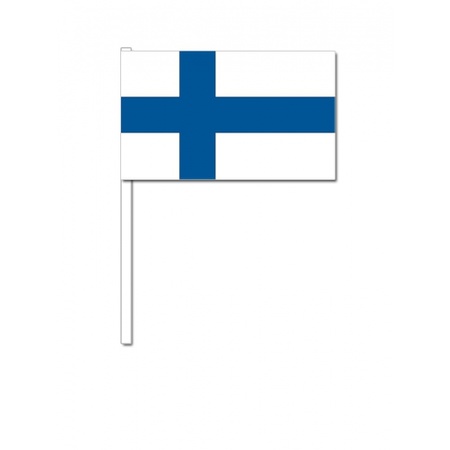 Finland zwaai vlaggetjes 10 stuks