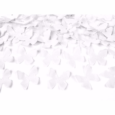 10x Confetti popper vlinders 40 cm pakket