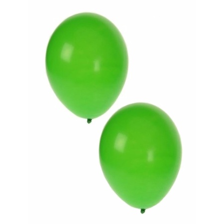 Ballon versiering zwart geel groen