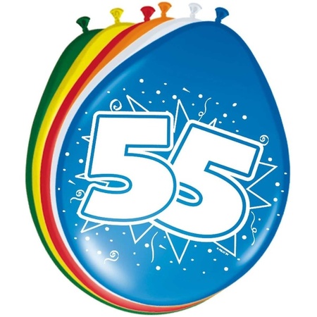 16x Balloons 55 years