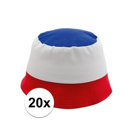 20x Katoenen Franse hoedjes