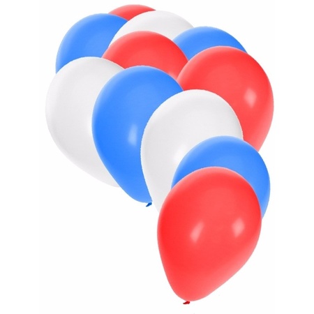 Ballonnen in de kleuren van het Verenigd Koningrijk 30x