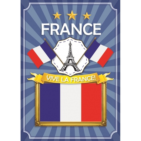 Pakket Frankrijk feestartikelen