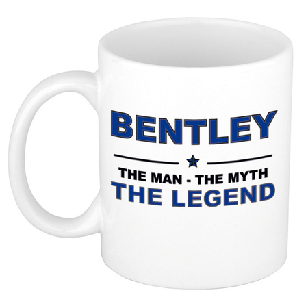 Bentley The man, The myth the legend pensioen cadeau mok/beker 300 ml
