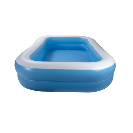Bestway rechthoekig zwembad 175 x 262 cm blauw/wit
