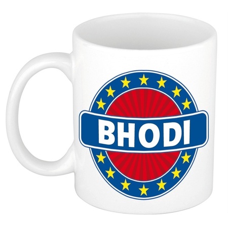 Kado mok voor Bhodi