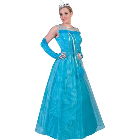 Blue princess dress for adults