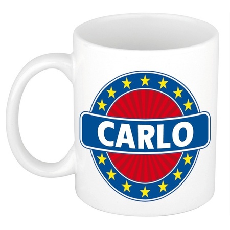 Kado mok voor Carlo
