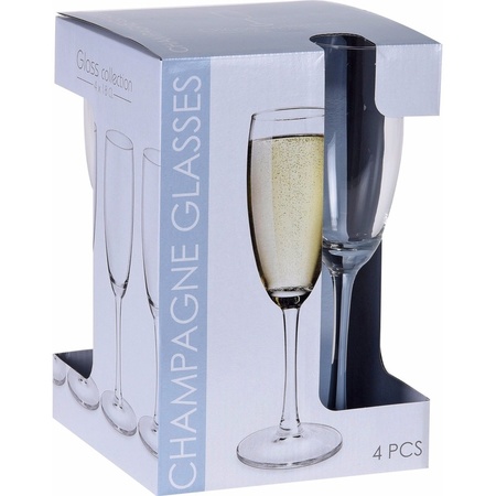 Glazenpakket voor champagne 20x stuks 180 ML