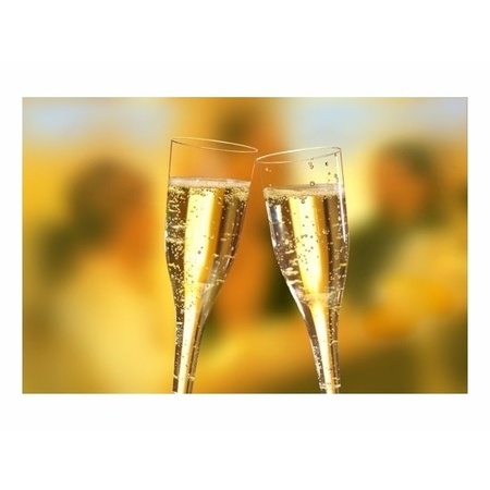 Champagne glasses 17 cm 10 pieces
