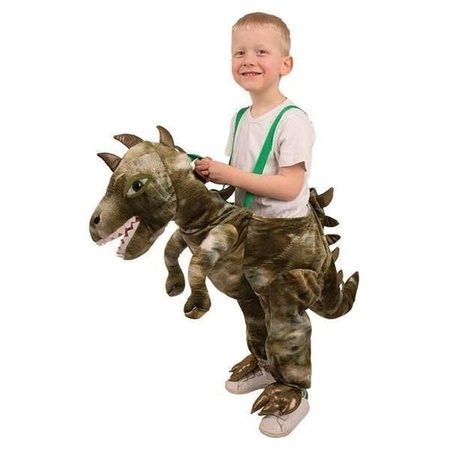 Kinder kostuum dinosaurus