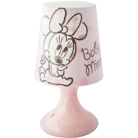 Disney Minnie/Katrien nachtlampje 19 cm kleurwisselende LED lamp