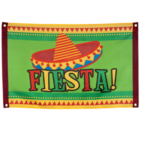 Mexico gevelvlag Fiesta