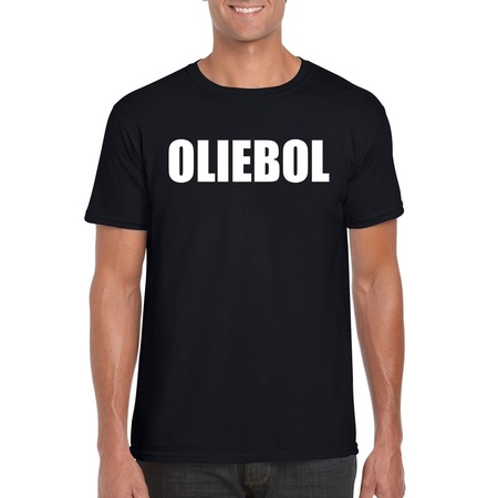 Happy New Year t-shirt oliebol black for men