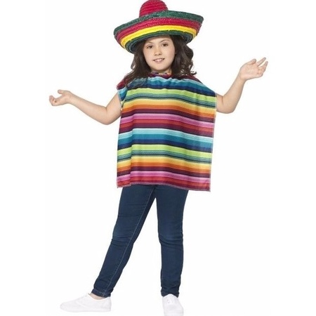 Kleurige Mexico sombrero voor jongens