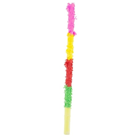 Colored Pinata stick 60 cm