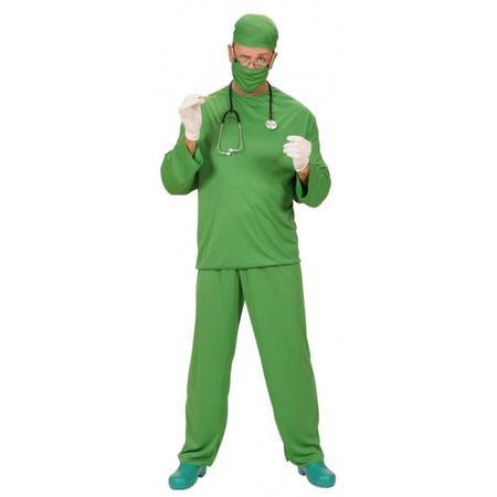 Complete chirurg verkleedkleding outfit