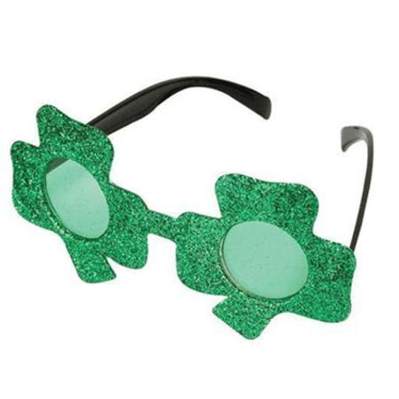 Sint Patricks day groene bril
