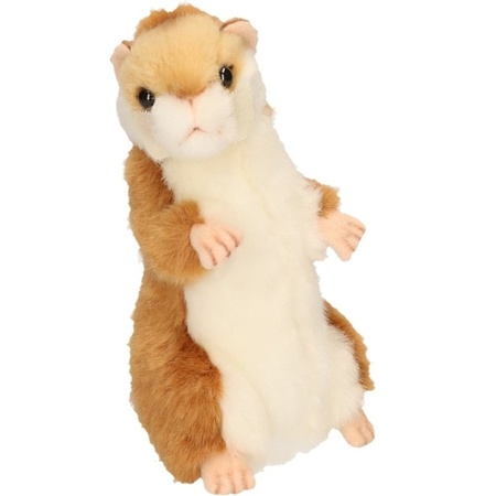 Levensechte knuffel hamster 15 cm