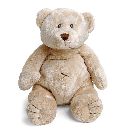 Verjaardag knuffel teddybeer 23 cm + gratis verjaardagskaart