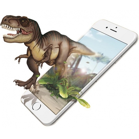 Triplex puzzel 3D T-Rex met app