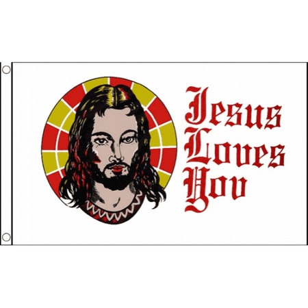 Jezus houd van je vlag