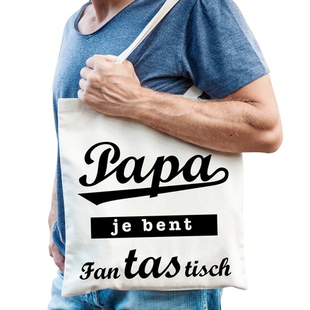 Mama en Papa je bent fanTAStisch bags - Gift shoppingbags set for Dad and Mom