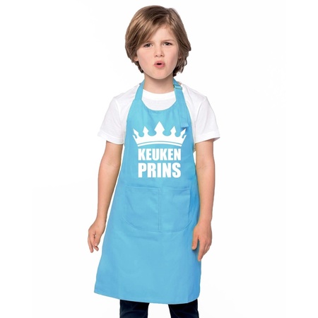 Keukenprins apron blue boys
