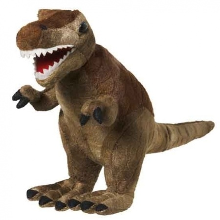 Pluche knuffel T-Rex dinosaurus 20 cm
