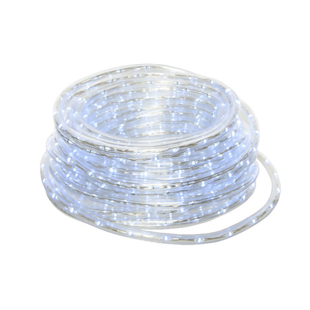 Ropelights clear white 9 meters with twinkle function 567 leds