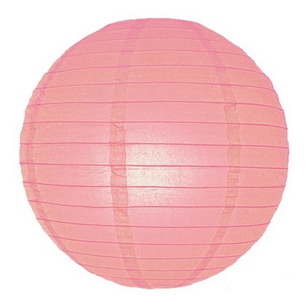 Roze lampionnen 25 cm