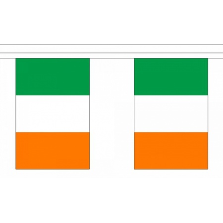 Rechthoekige ierland vlaggenlijn