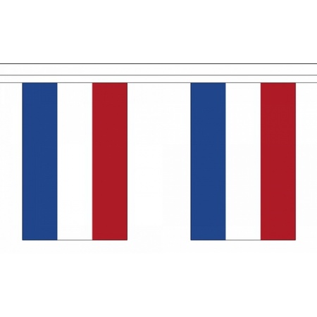 Rechthoekige vlaggenlijn Nederland