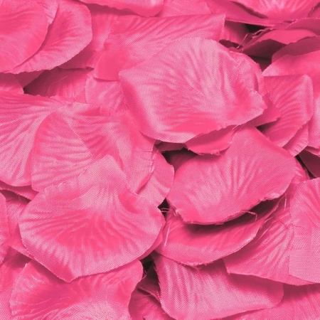 Luxe rozenblaadjes roze 6 zakjes