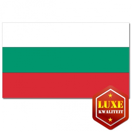 Landen vlag van Bulgarije