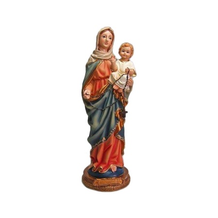 Kerststal beeld Maria met Jezus 22 cm