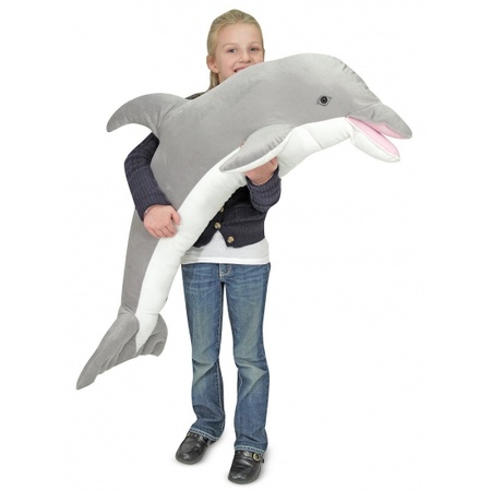 Dolfijnen knuffel 104 cm