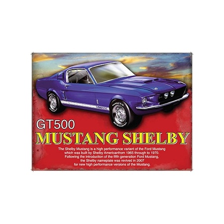 Wand decoratie Shelby Mustang GT500