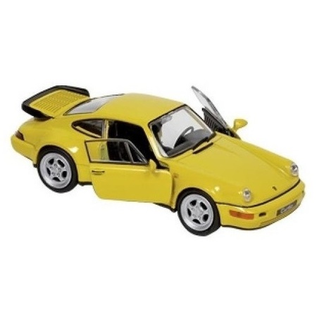 Isoleren Waakzaam Benadering Speelgoed auto Porsche 964 Carrera geel 1:34 nu maar € 9.99 in deze  speelgoedwinkel