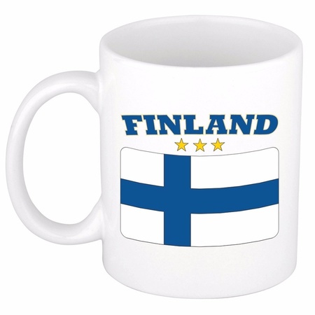 Finse vlag koffiebeker 300 ml