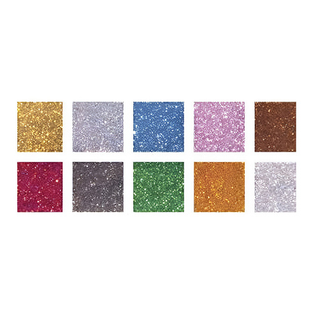 Diverse kleuren glitter mozaiek