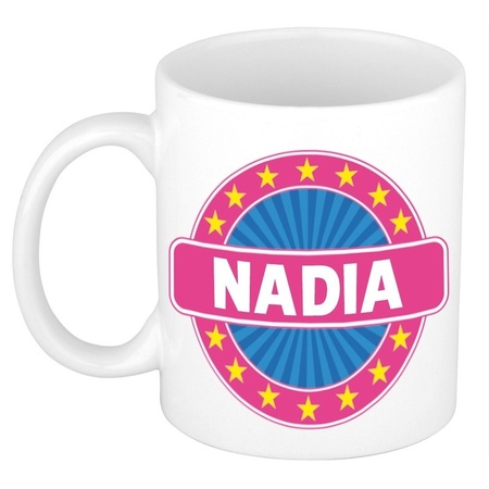Kado mok voor Nadia